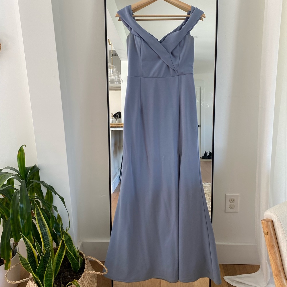 Blue LuLu’s Bridesmaid Dress